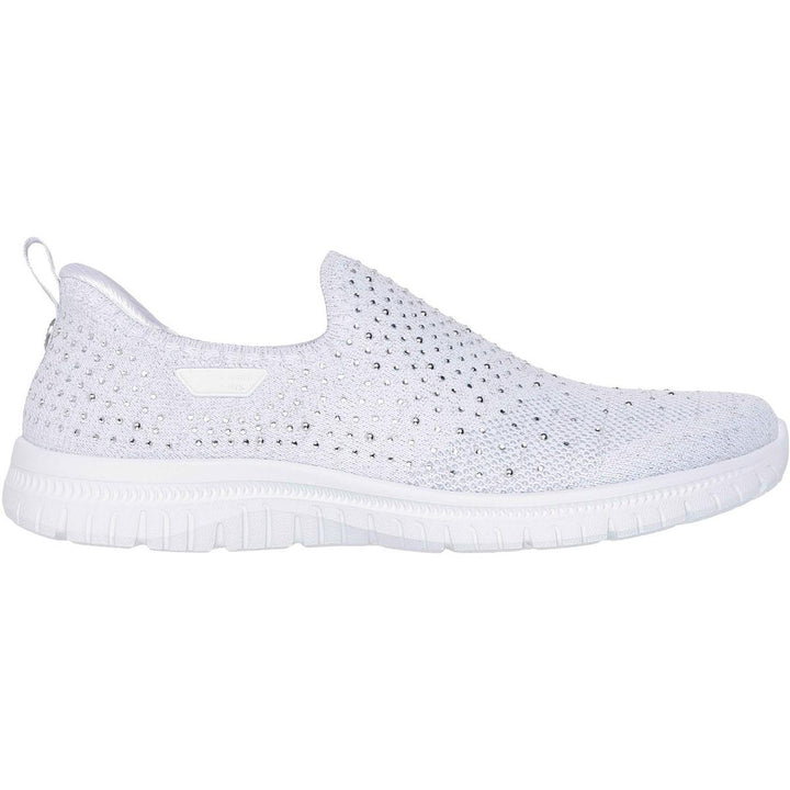 Skechers Virtueicon Martha Stewart Trainer White/Silver
