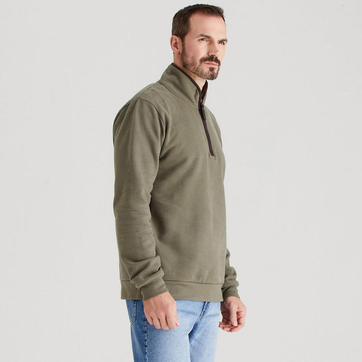 Ridgeline Mens Brancaster Quarter Zip Top – view 23