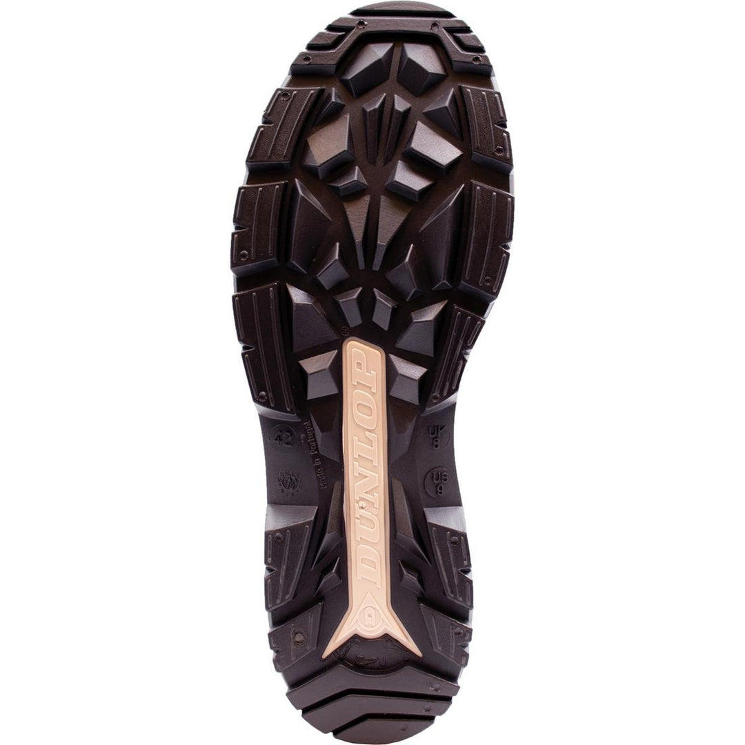 Dunlop Blizzard Wellington Burgundy/Grey/Black