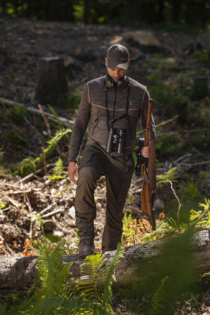 Deerhunter Norden Insulated Fleece Brown Melange