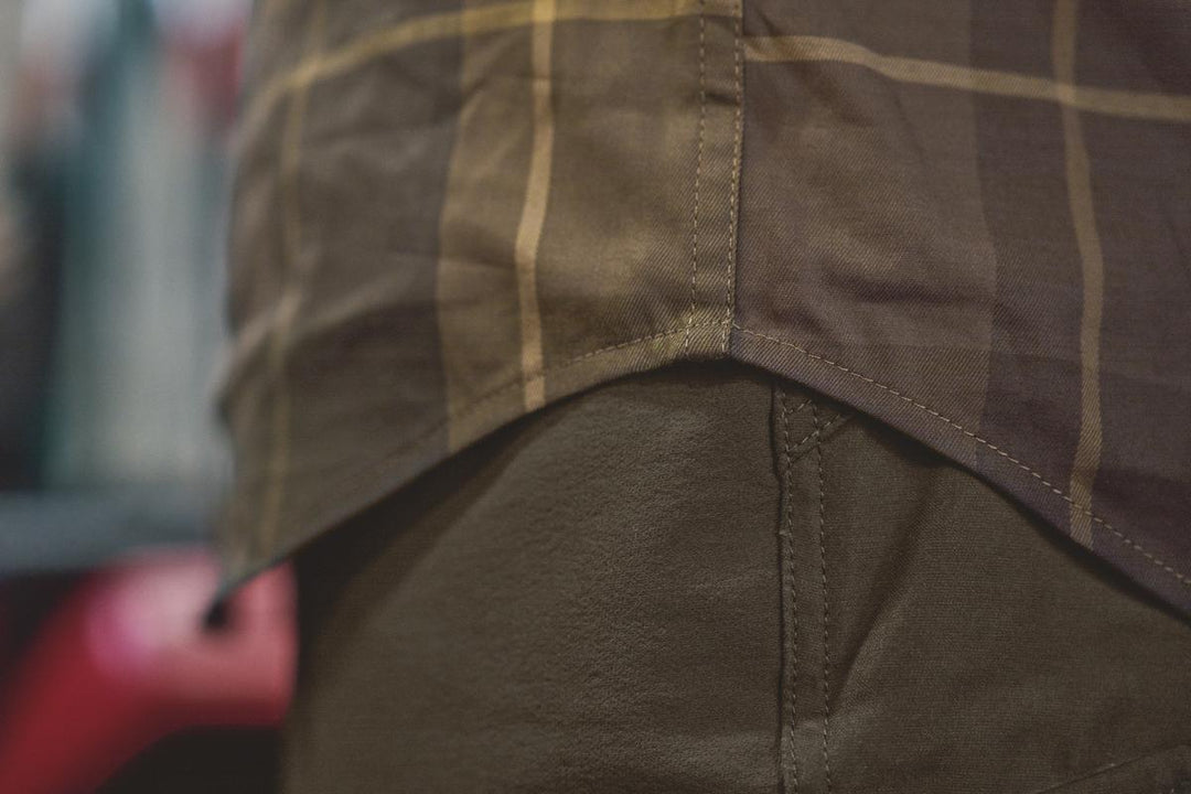 Harkila Akse L/S Shirt Willow green check