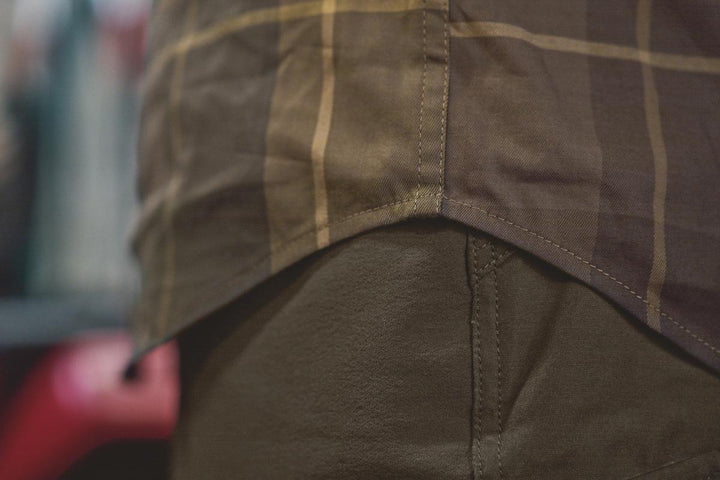 Harkila Akse L/S Shirt Willow green check