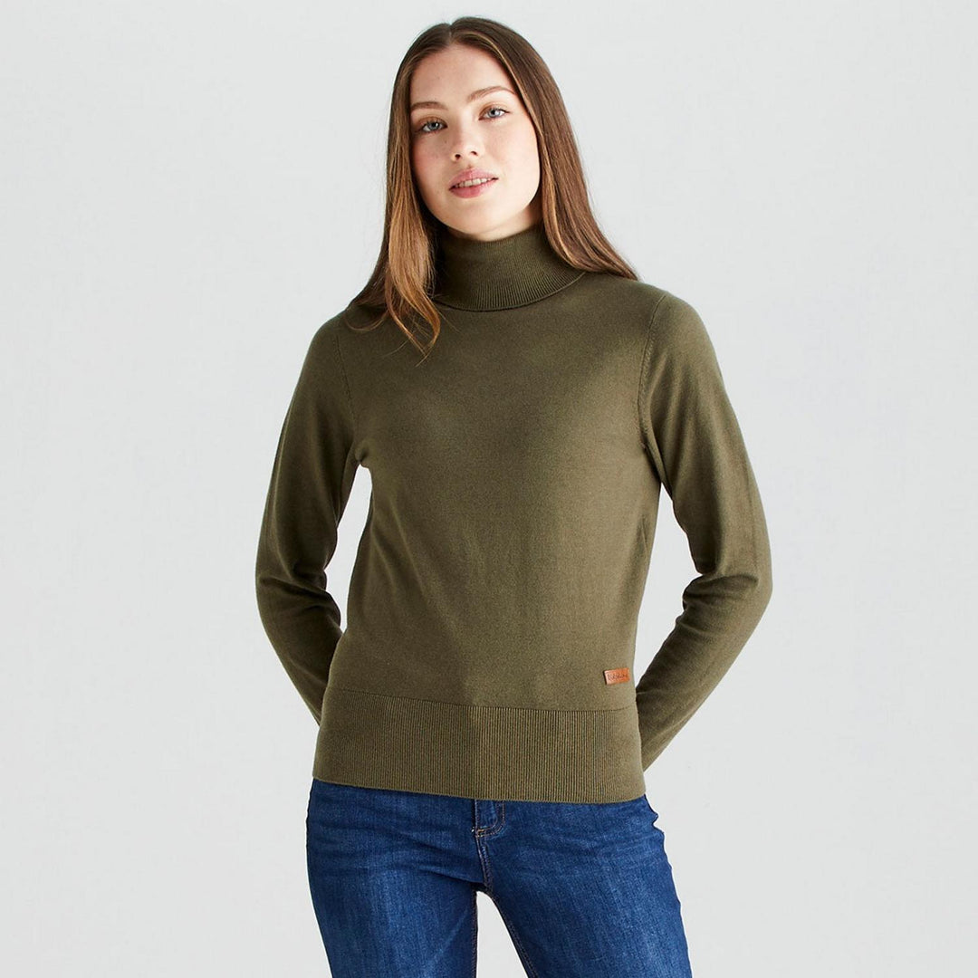Ridgeline Womens Melford Knit Roll Neck