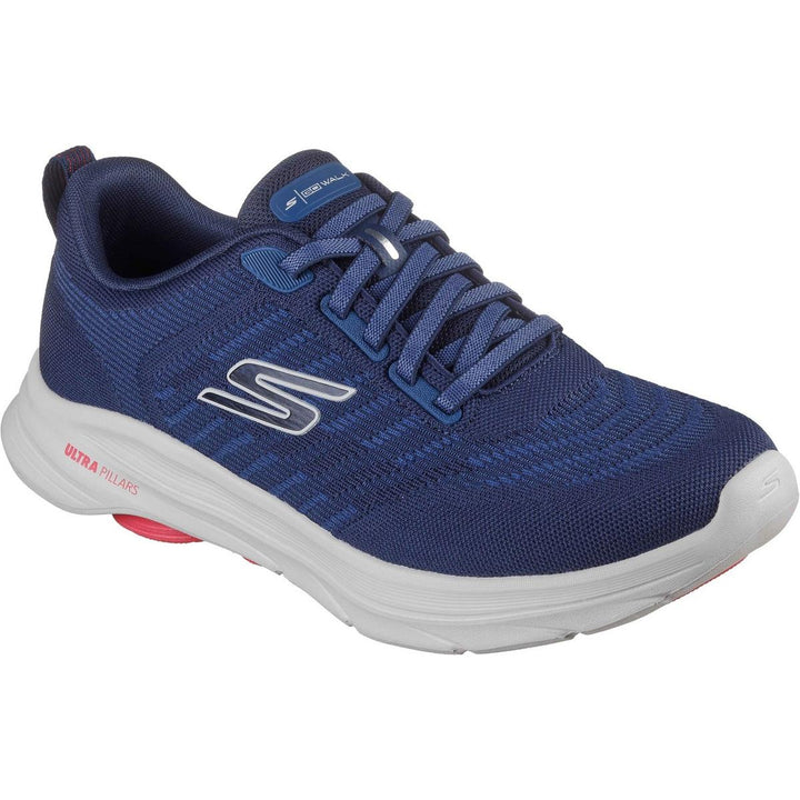 Skechers GO Walk 8 Day Trainer Navy/Red