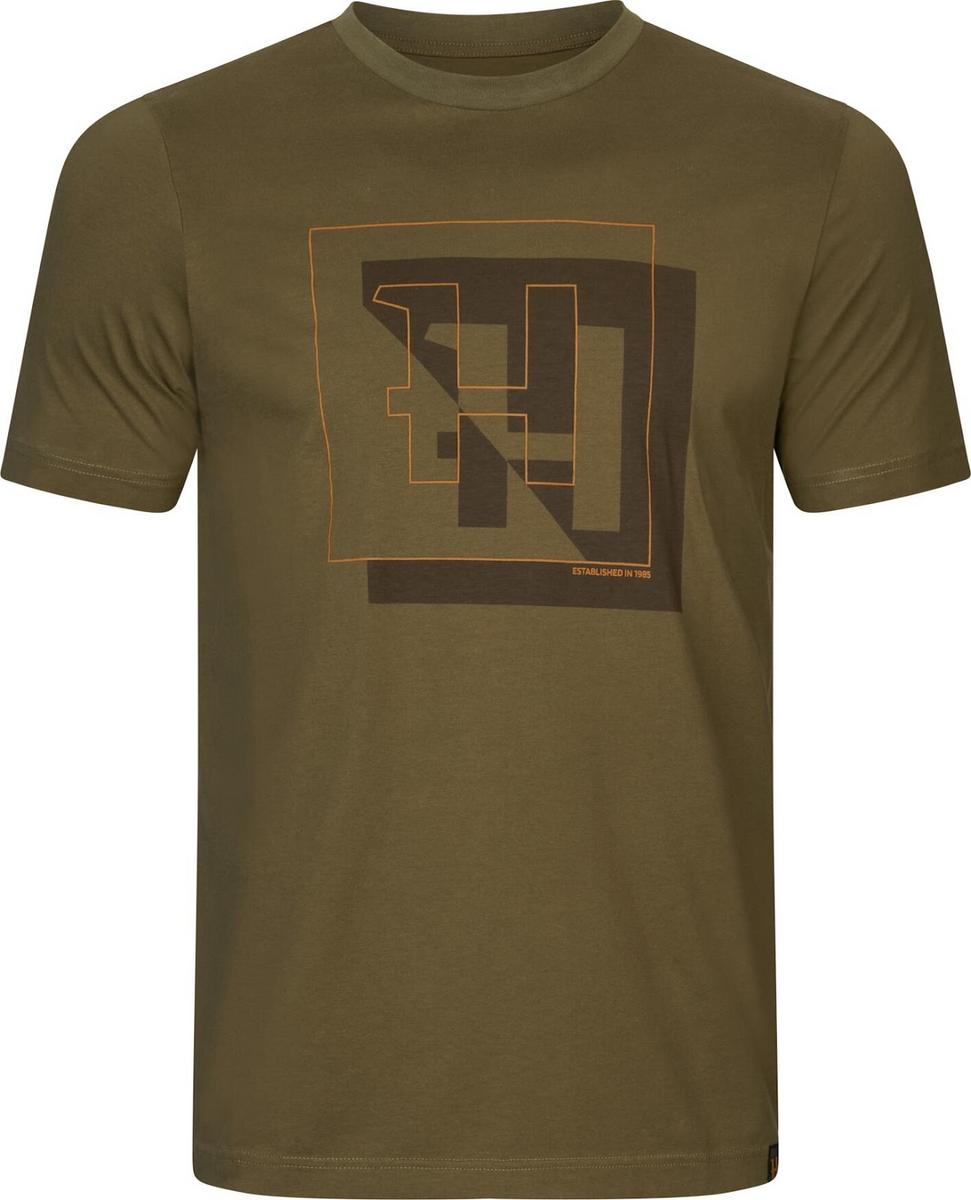 Harkila Härkila H-logo S/S T-shirt Dark