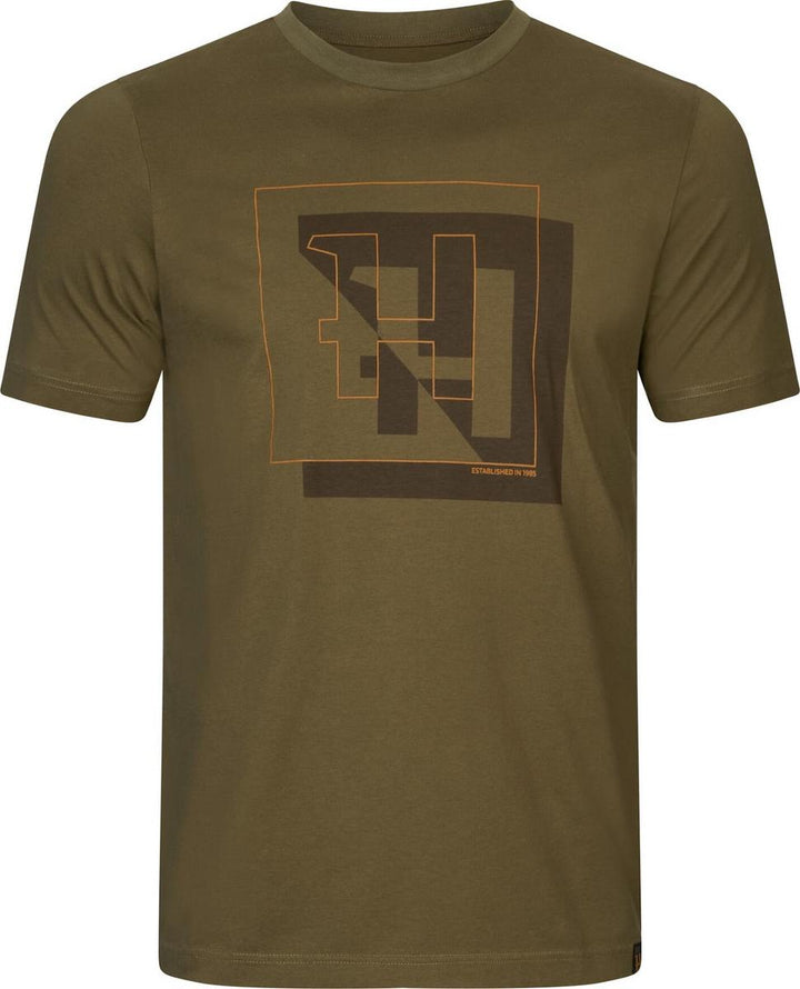 Harkila Härkila H-logo S/S T-shirt Dark