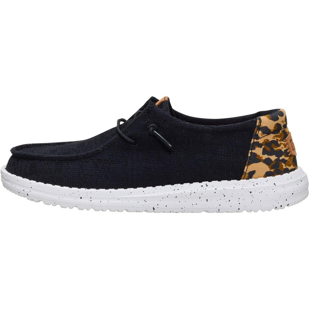 HEYDUDE Wendy Wildcat Black/Leopard
