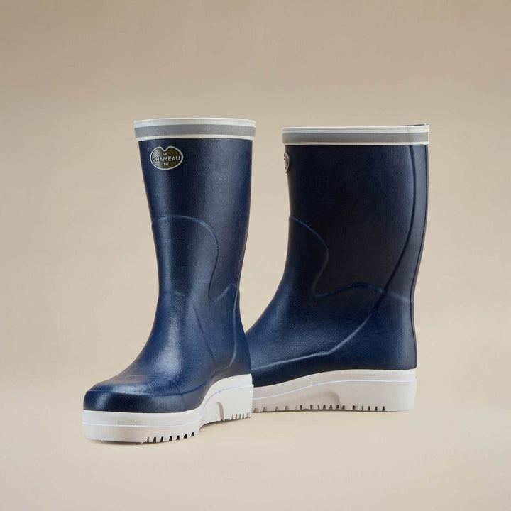 Le Chameau Men's Marine Evo Ponti Lined Short Sailing Boot