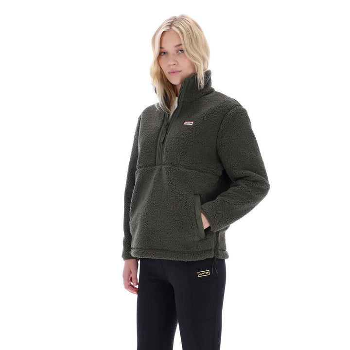 Hunter Tiorga 1/4 Zip Borg Fleece Kambaba