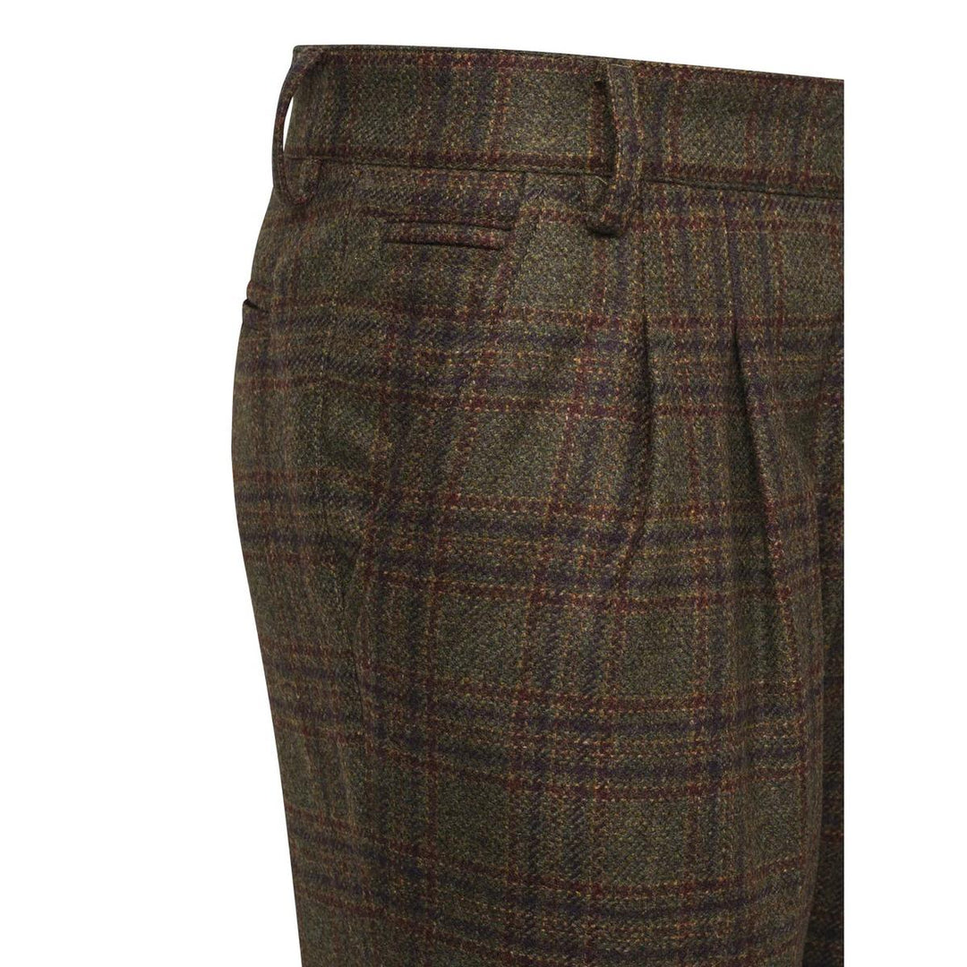 Beretta ST JAMES BREEKS Brown & Red Check
