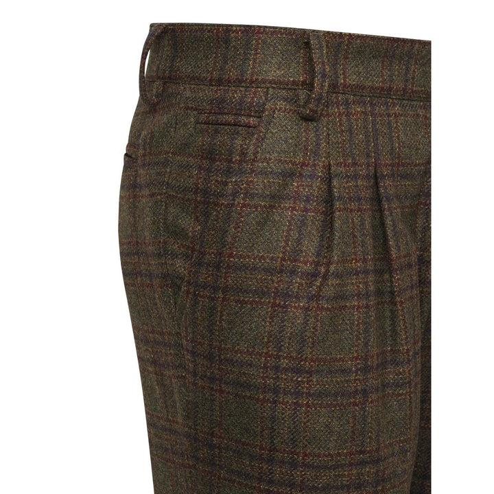 Beretta ST JAMES BREEKS Brown & Red Check