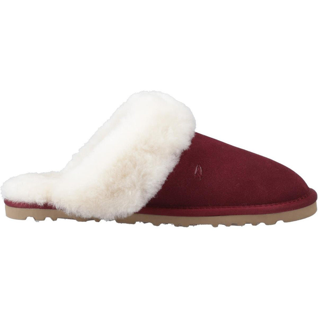 Hush Puppies Samantha Mule Slipper Bordeaux – view 5
