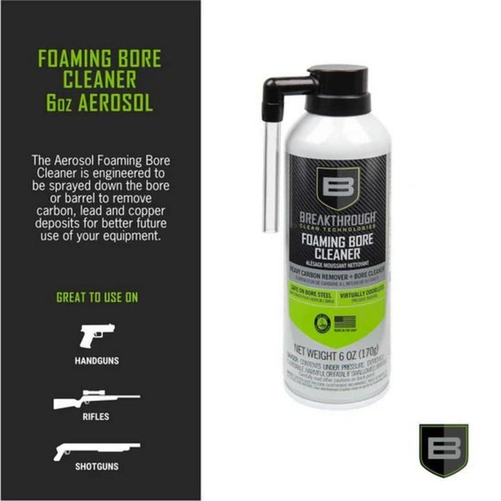 Breakthrough Clean Foaming Bore Cleaner Aerosol 6oz