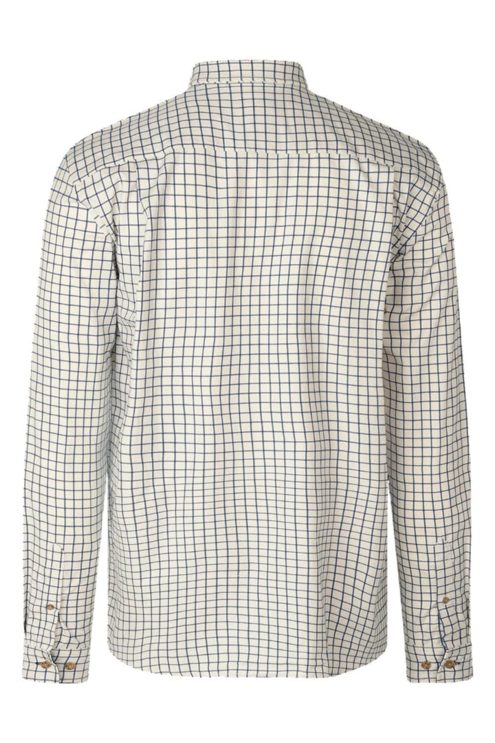 Oxford Shooting Shirt Dark Sapphire Check – view 2