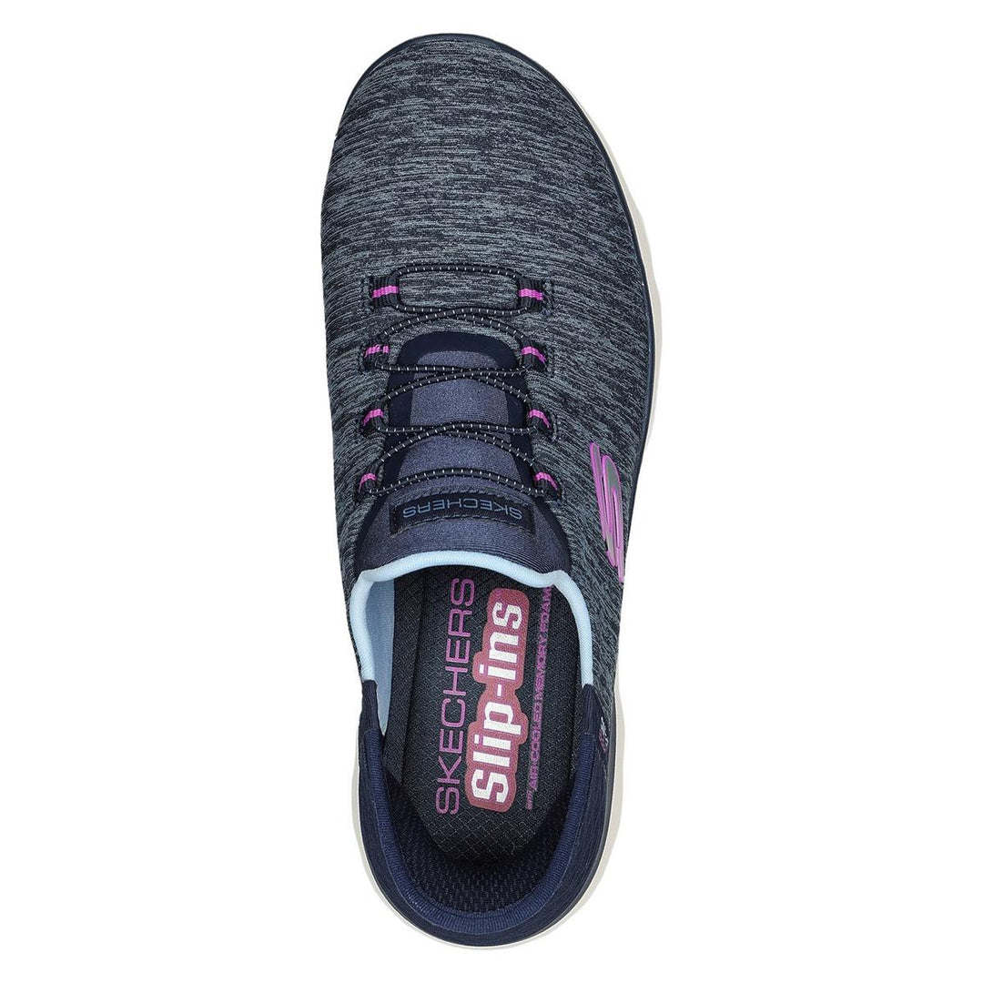 Skechers Summits Dazzling Haze Shoes Navy/Purple – view 8