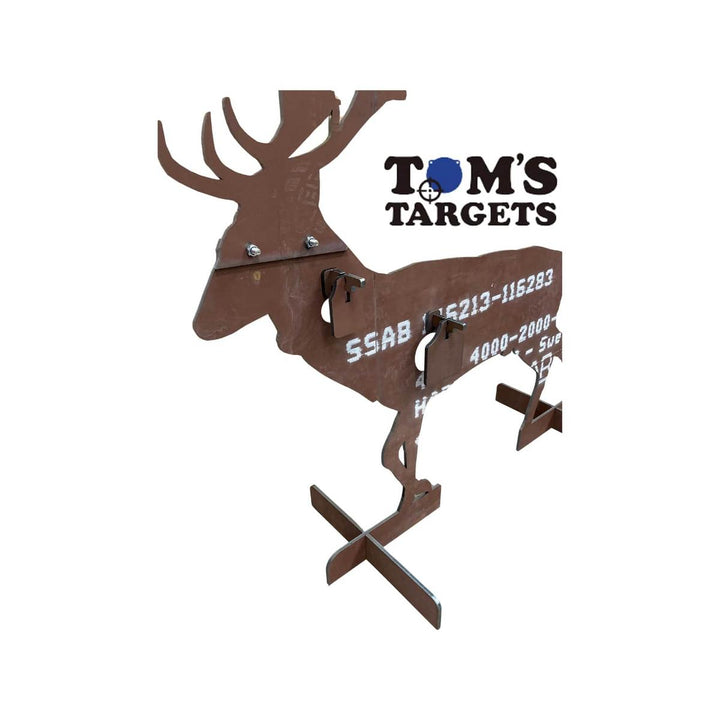 Tom's Targets Fallow Buck Centrefire - 10mm AR500