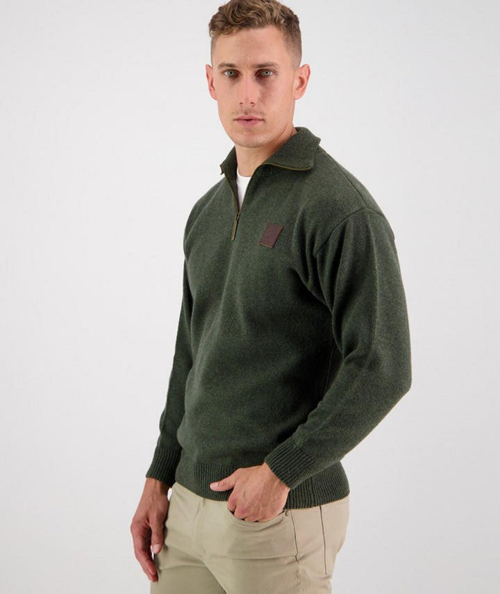 Swanndri Mariner Zip Neck Sweater