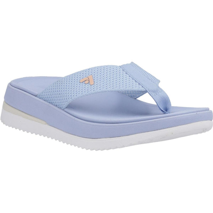 Fitflop Surff Two-tone Toe Post Sandals Skywash