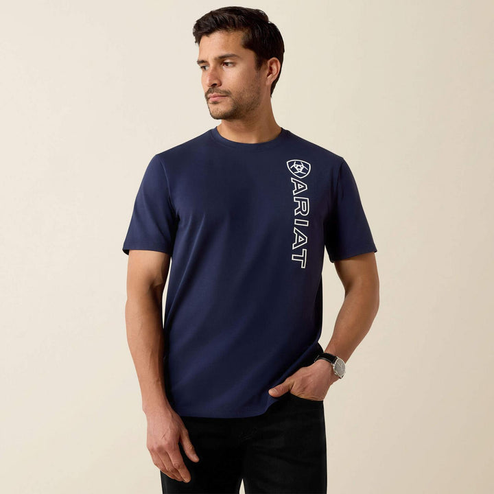 Ariat Mens Vertical Logo T-Shirt