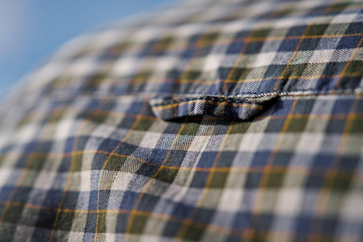 Harkila Härkila Fjell S/S shirt Naval Blue Check – view 3