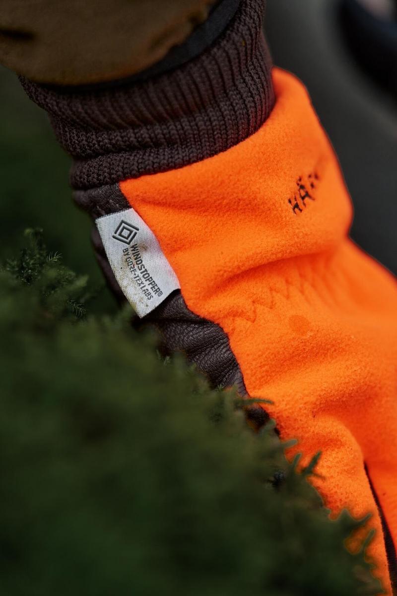 Harkila Wildboar Pro shooter Blaze WSP gloves Orange blaze/B