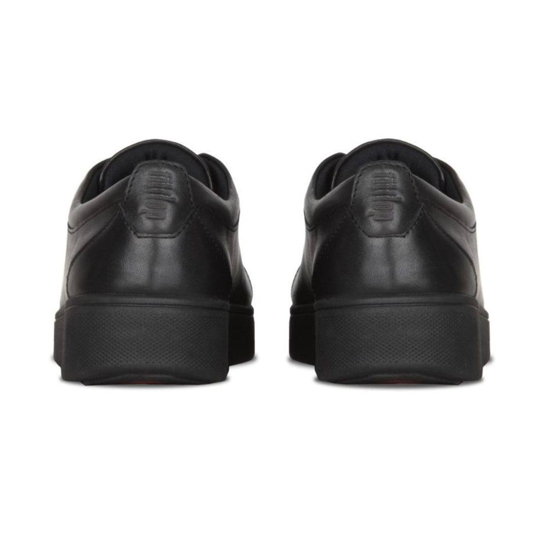 Fit Flop Rally Leather Trainers Black