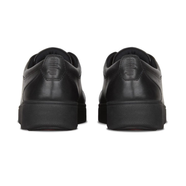 Fit Flop Rally Leather Trainers Black