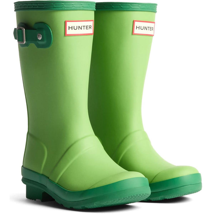Hunter Junior Originals Boot Sea Lettuce/Twisting