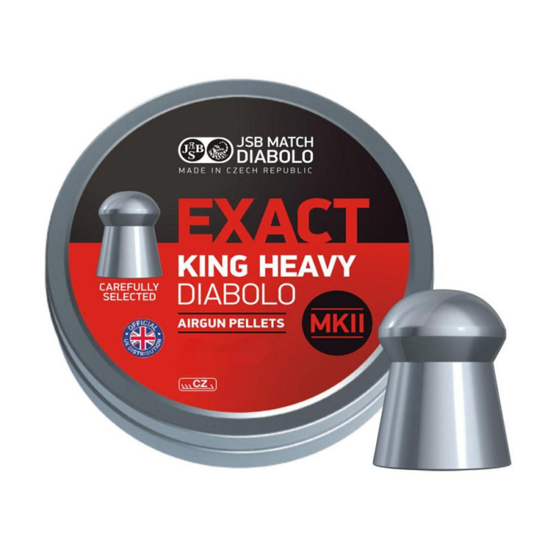 JSB Jsb Exact King Heavy MkII 6.35mm 33.95gr Pellets 150pk