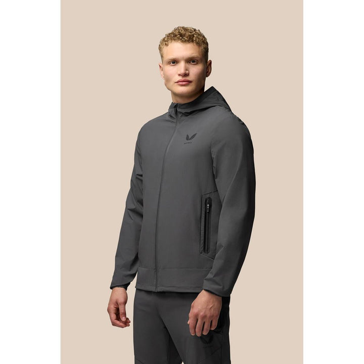 Castore Lightweight Flex Jacket Gunmetal/Black