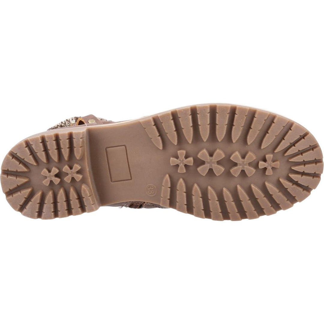 Divaz Niki Fleece Lined Boot Tan