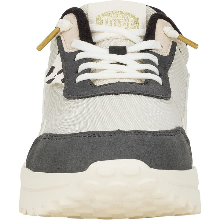 HEYDUDE Hayden Shine Trainers Ivory/Multi