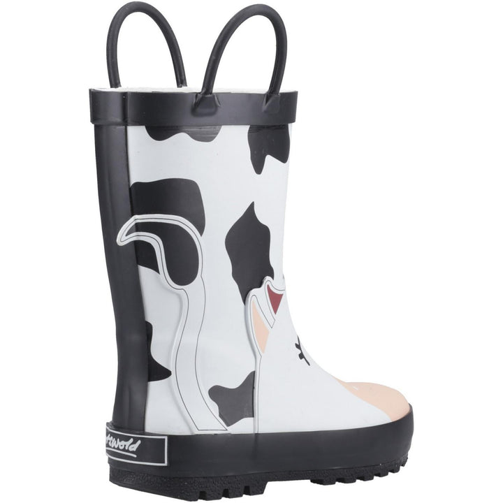 Puddle Boot 3D Black/White