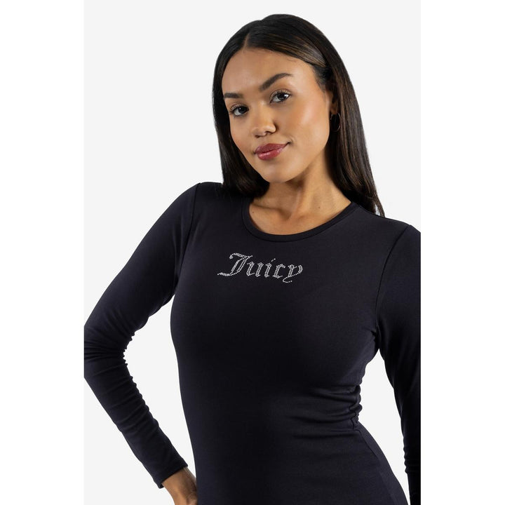Juicy Couture Dizzie Midi Dress Black