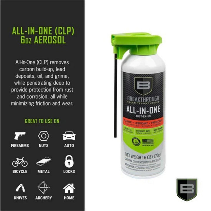 Breakthrough Clean All-In-One CLP Aerosol 6oz