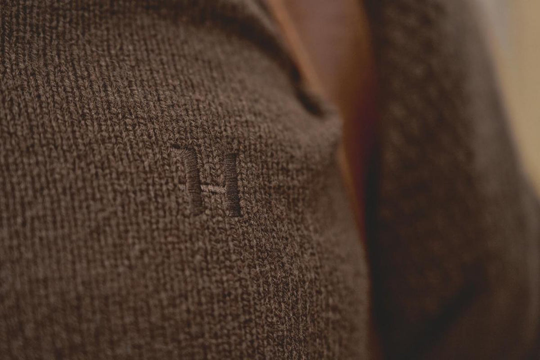 Harkila Vincent merino half zip pullover Demitasse – view 9