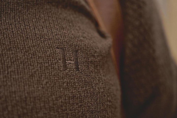 Harkila Vincent merino half zip pullover Demitasse – view 9