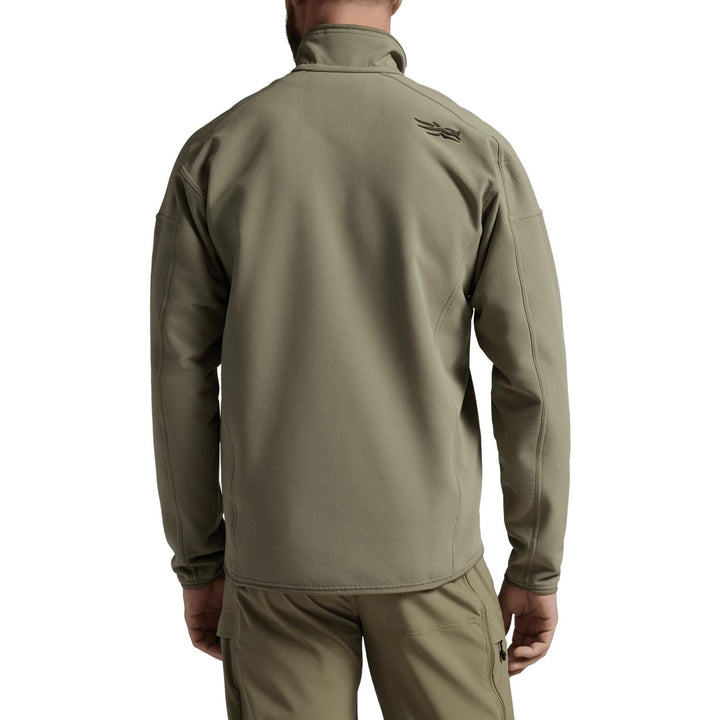Sitka Alpha Fleece 1/4 Zip Pullover Dark Green Sage