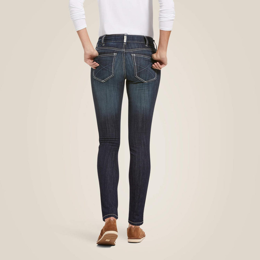 Ariat Ladies Mid Rise Outseam Ella Skny Jean – view 2