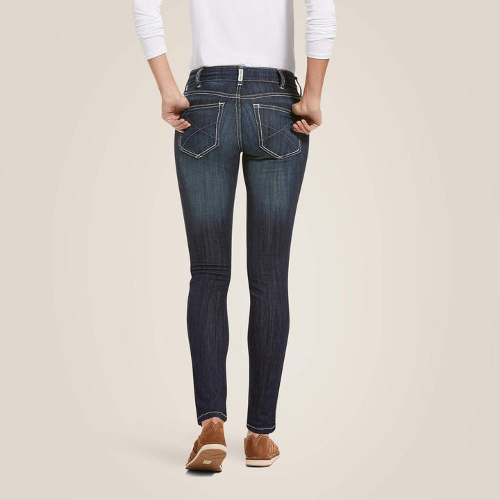 Ariat Ladies Mid Rise Outseam Ella Skny Jean – view 2