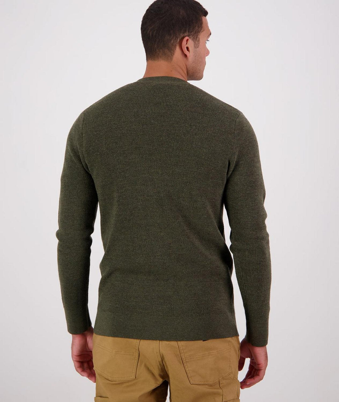 Swanndri Men's Otahu River V2 Crew Neck Merino