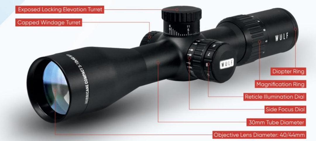 Wulf Hurricane Compact 3-10x40 HFT Pro – view 8