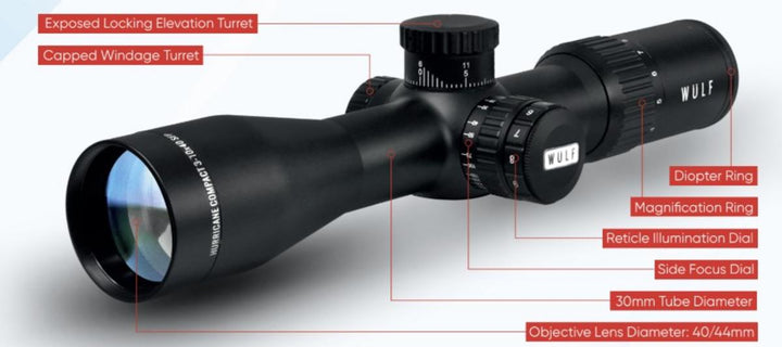 Wulf Hurricane Compact 3-10x40 HFT Pro – view 8