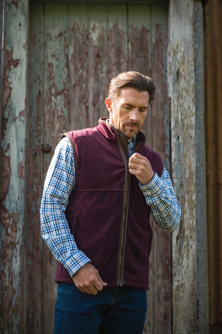 Hoggs of Fife Stenton Technical Fleece Gilet