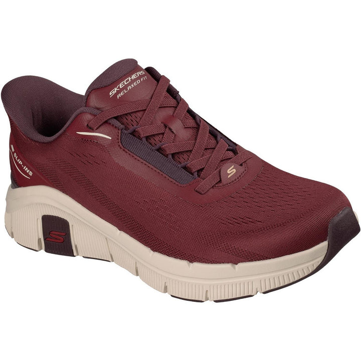 RELAXED FIT FLEX ZAYDER Burgundy Mesh/Synthetic