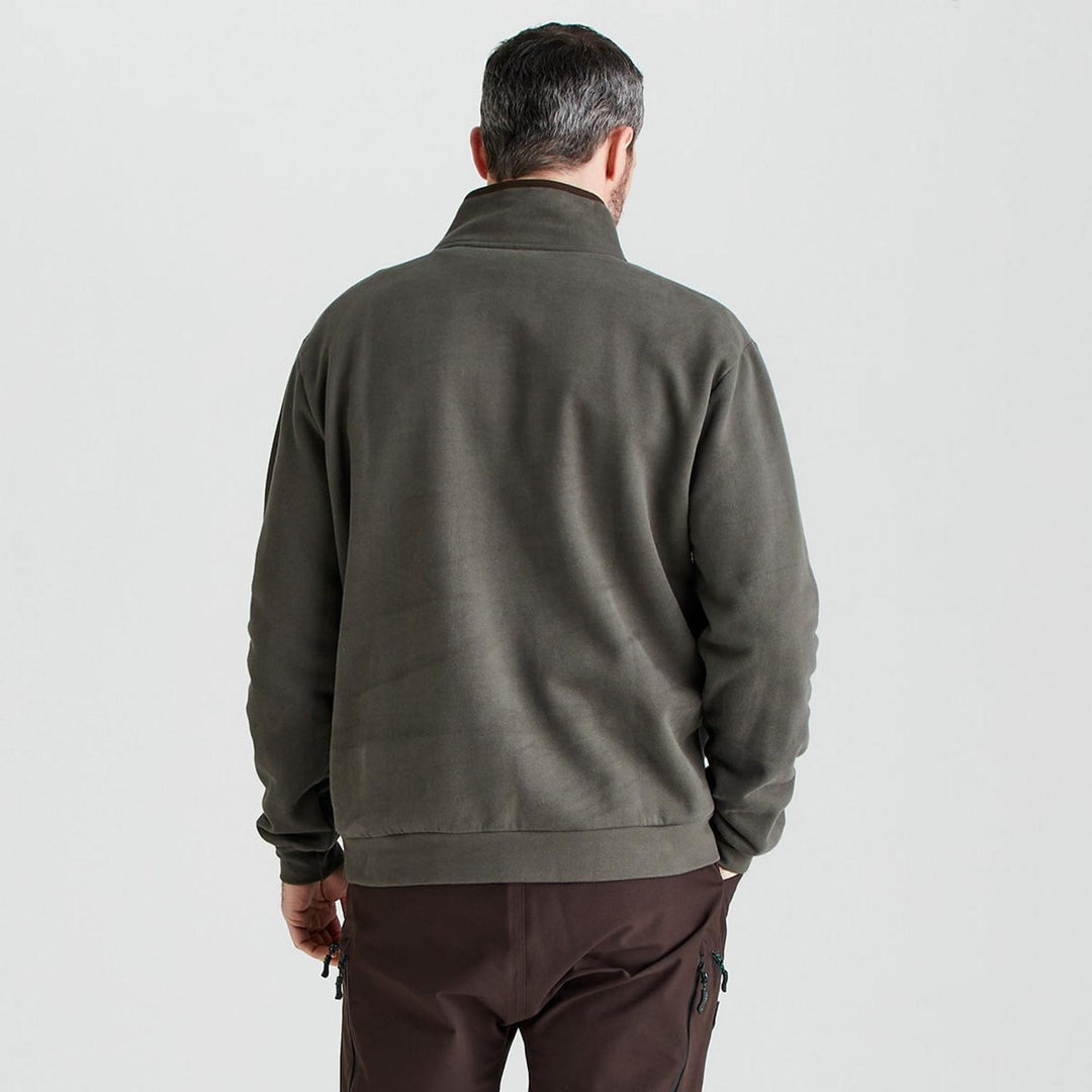 Ridgeline Mens Brancaster Quarter Zip Top