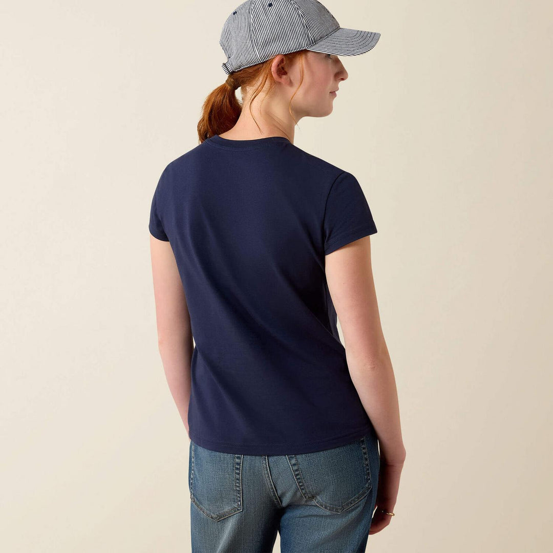 Ariat Youth Vertical Logo T-Shirt – view 2