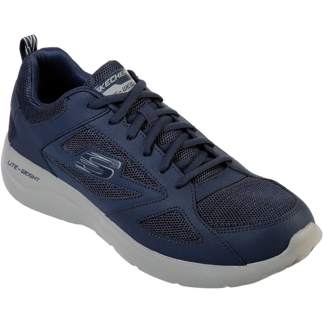 Dynamight 2.0 Lace Up Memory Foam Trainer Navy