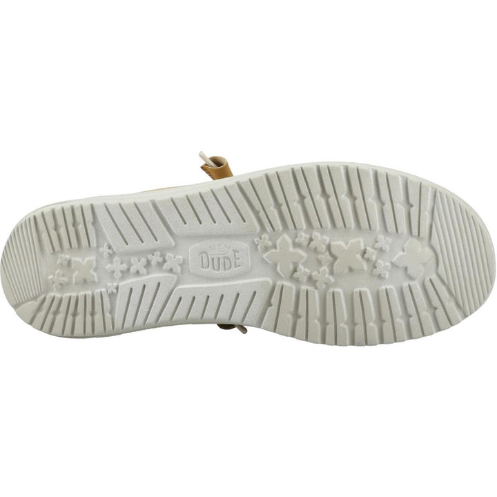 HEYDUDE Wally Canvas Shoe Cumin Brown/Stone Grey