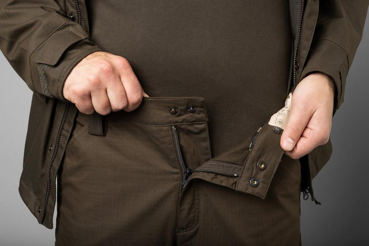 Harkila Nordic Hunter HWS trousers Willow green/Shadow brown